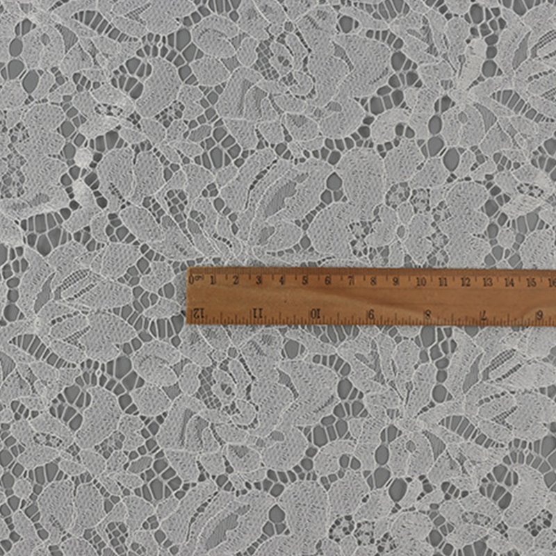 Lace Fabric Dress Lingerie Polyester Warp Knit for Women's Wear Wholes 10